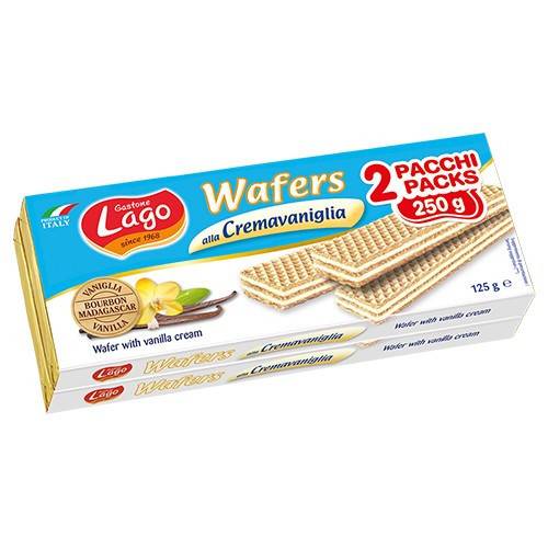 ELLEDI lago wafer doppio με βανίλια 2x125gr