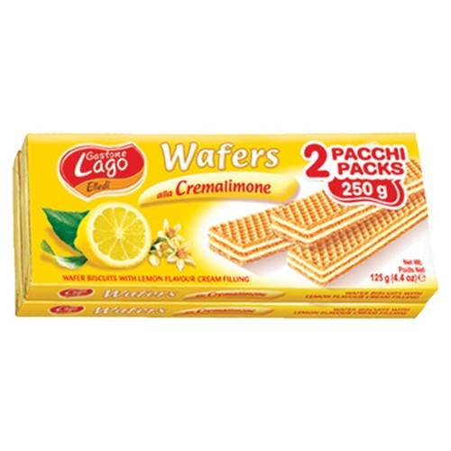 ELLEDI lago wafer doppio με λεμόνι 2x125gr