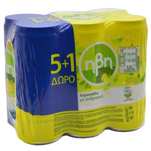 ΗΒΗ αναψυκτικό λεμονάδα 6x330ml