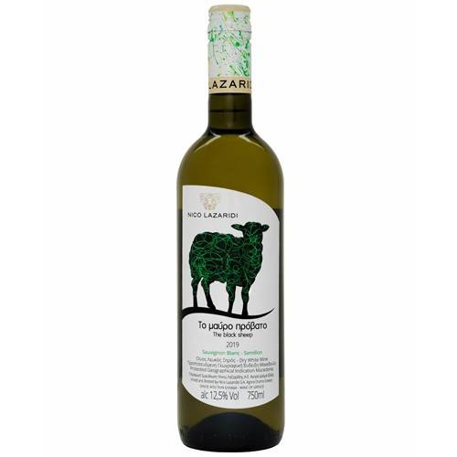 NICO LAZARIDI Μαύρο Πρόβατο οίνος λευκός ξηρός 750ml