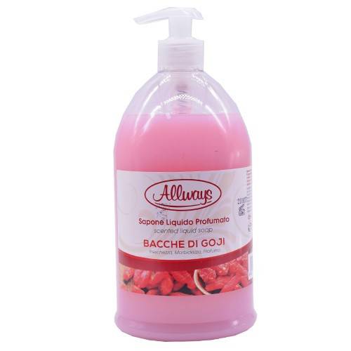 ALLWAYS κρεμοσάπουνο με αντλία Bacche di Goji 1lt