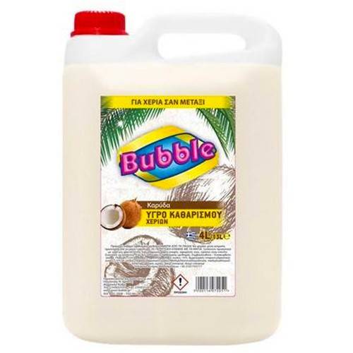 BUBBLE κρεμοσάπουνο καρύδα 4lt