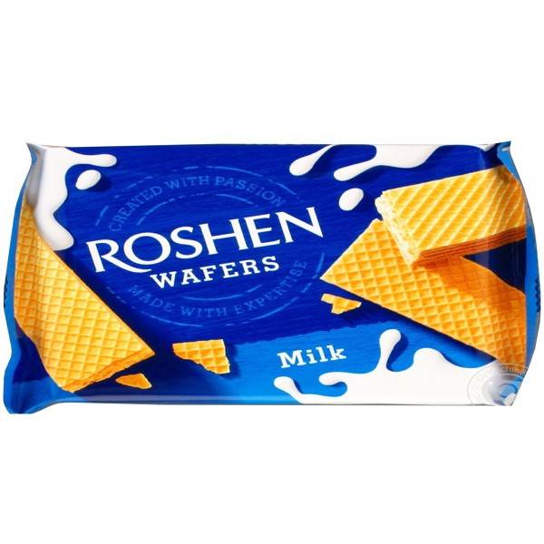 ROSHEN γκοφρέτα γάλακτος 216gr